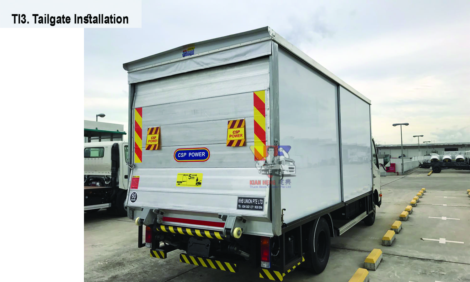 Tailgate Installation Kian Heng Truck Body Builder Pte Ltd