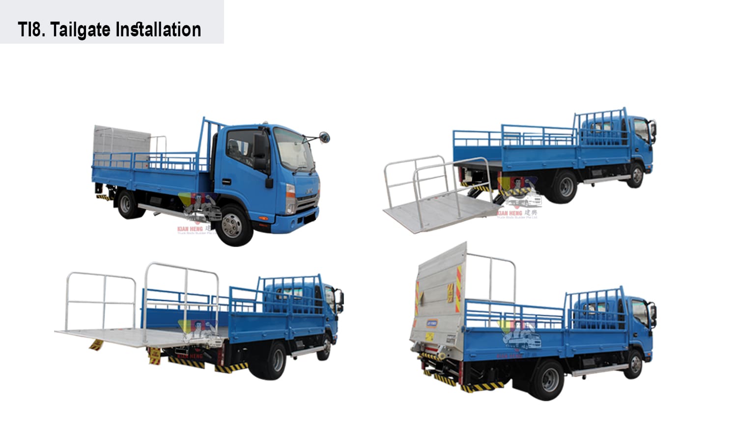 Tailgate Installation Kian Heng Truck Body Builder Pte Ltd